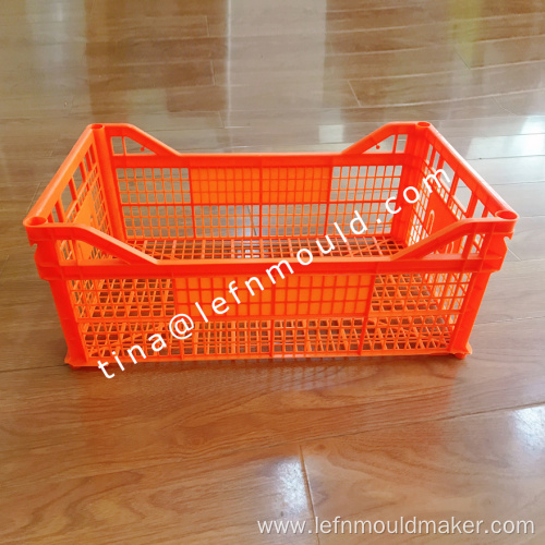 Small Plastic Vegtable Crate Mould Plastic